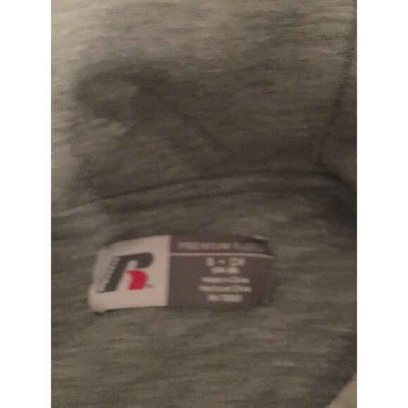 Russell Men's ActiveWear Zip Up Sweatshirt Hoodie Jacket Size S 34-36 Gray - Picture 4 of 5